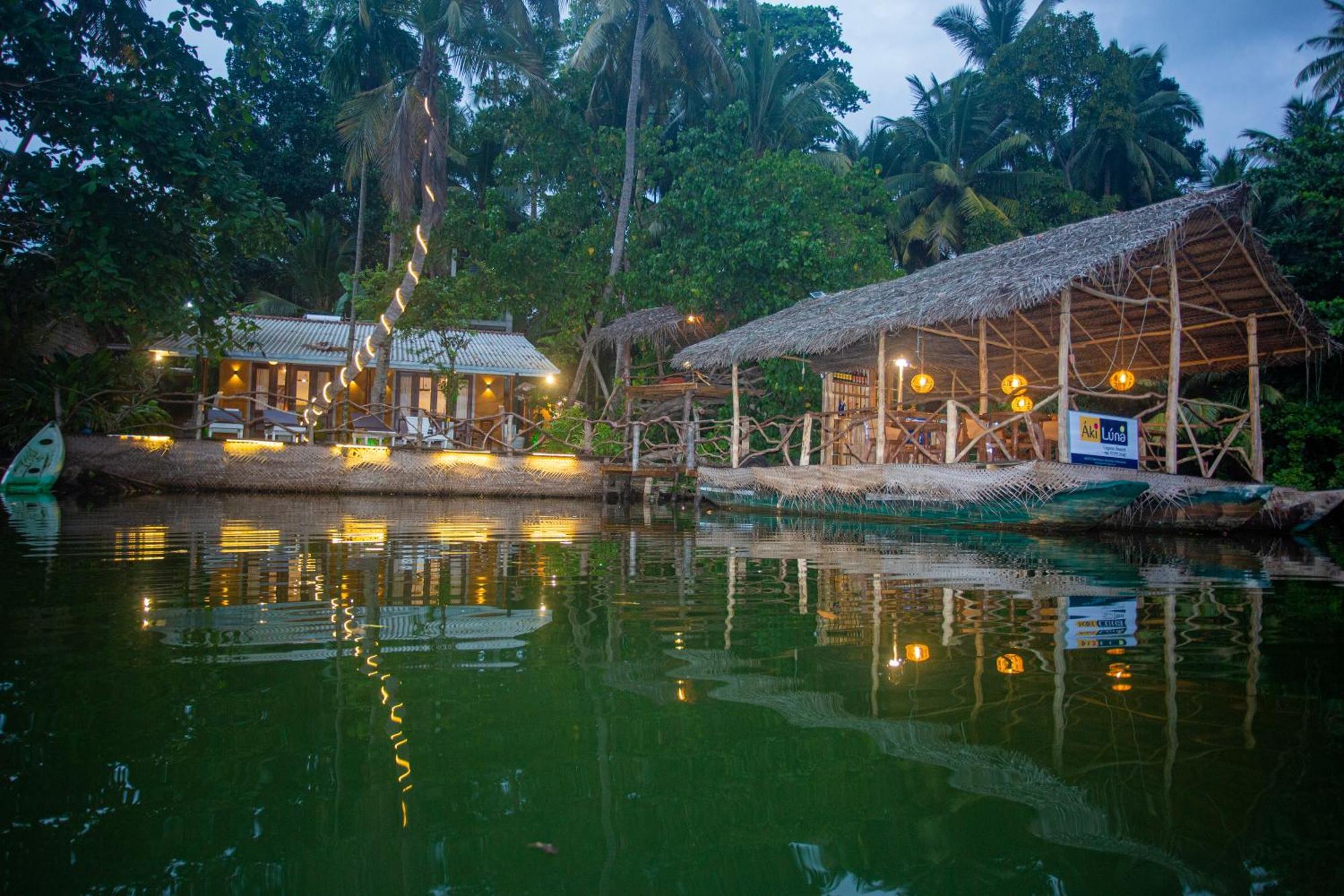 Aki Luna Lagoon Resort Hikkaduwa Eksteriør bilde