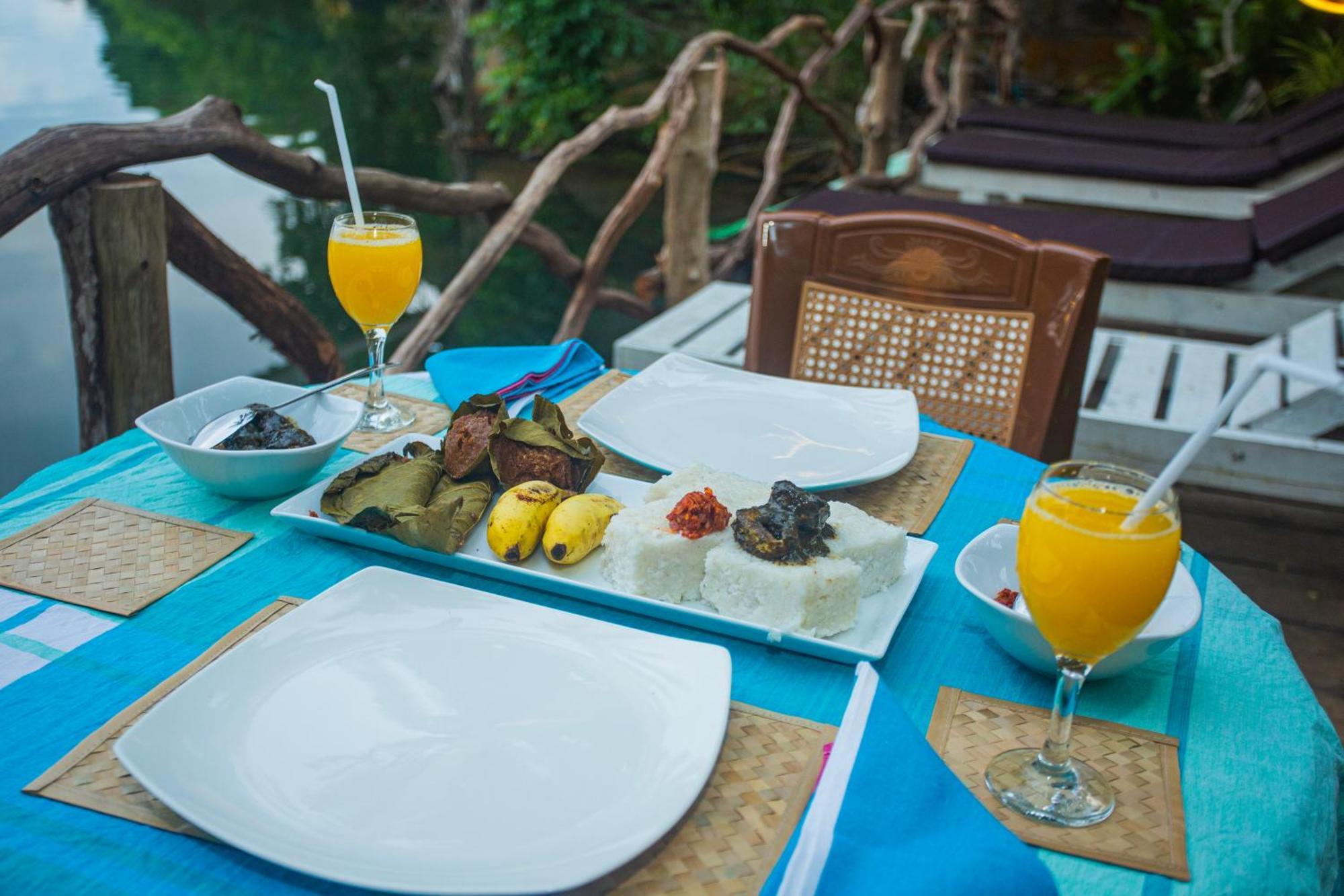 Aki Luna Lagoon Resort Hikkaduwa Eksteriør bilde