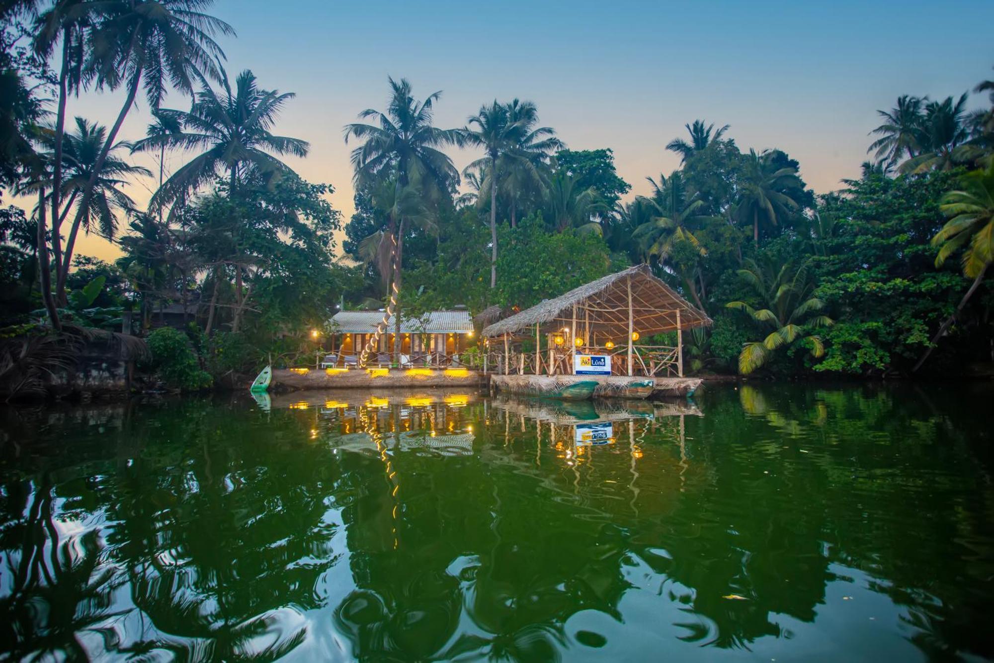 Aki Luna Lagoon Resort Hikkaduwa Eksteriør bilde