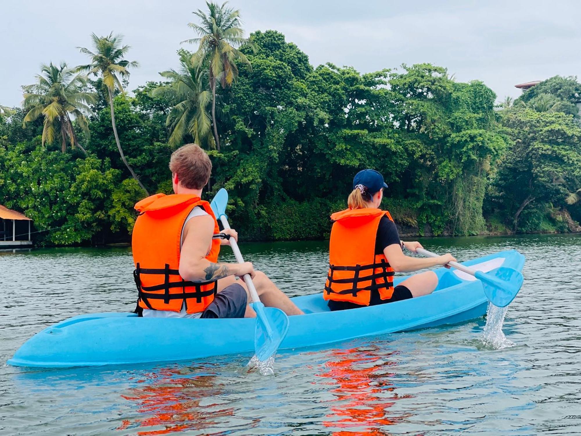 Aki Luna Lagoon Resort Hikkaduwa Eksteriør bilde