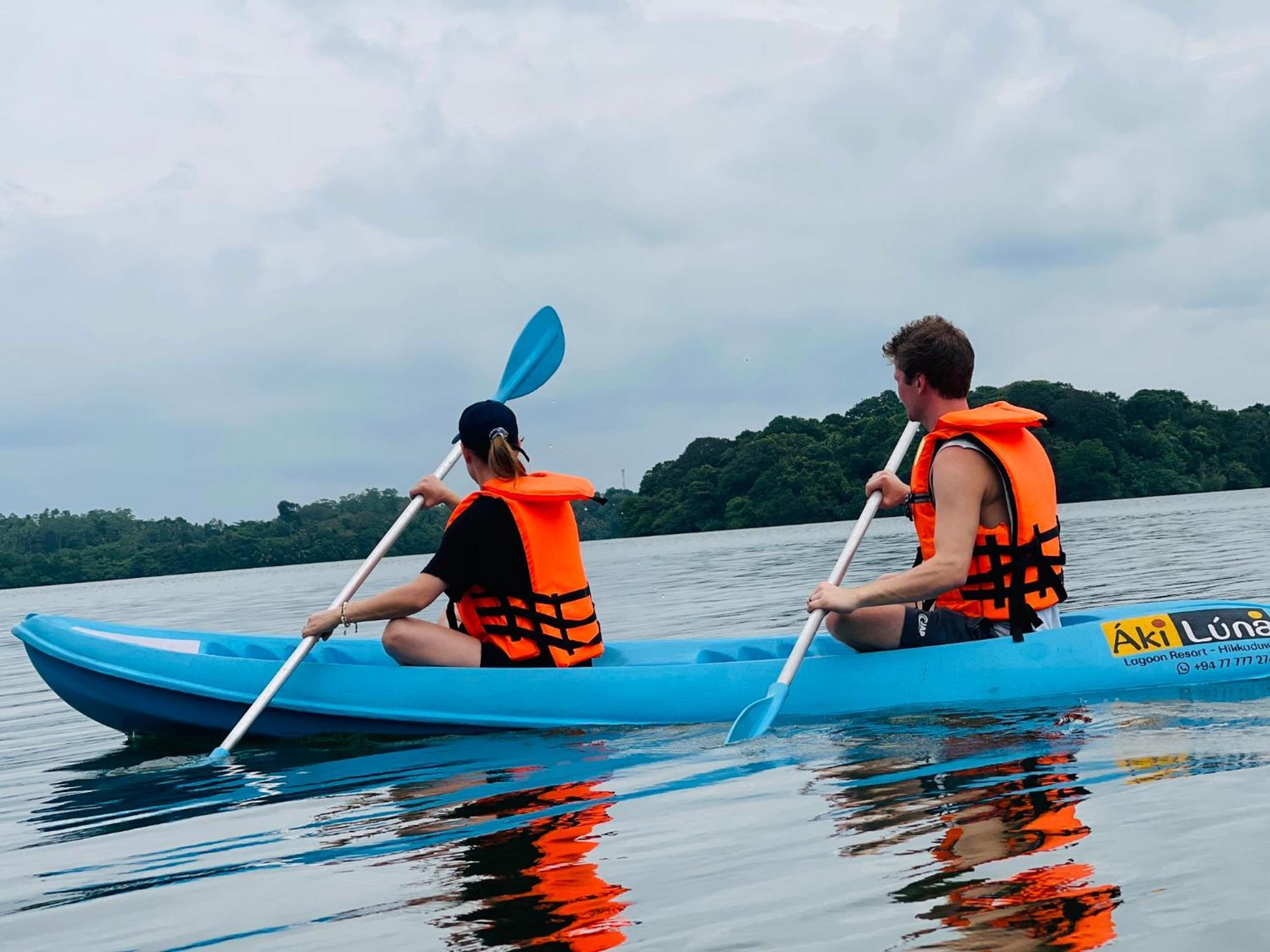 Aki Luna Lagoon Resort Hikkaduwa Eksteriør bilde